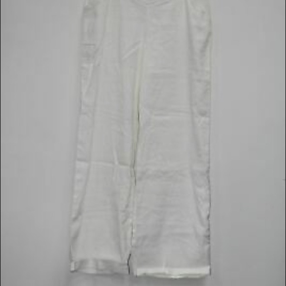 INC Wide Leg Pants-Bright White